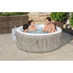 Spa Bestway Lay-Z Madrid Air Jet Plus 2-4 Places -Intex Piscines Soldes spa bestway lay z madrid air jet plus 2 4 places 8
