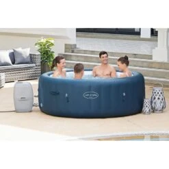 Spa Bestway Lay-Z Milan Air Jet Plus 4-6 Places -Intex Piscines Soldes spa bestway lay z milan air jet plus 4 6 places 6