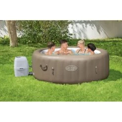 Spa Bestway Lay-Z Palm Springs Air Jet 4-6 Places -Intex Piscines Soldes spa bestway lay z palm springs air jet 4 6 places 8