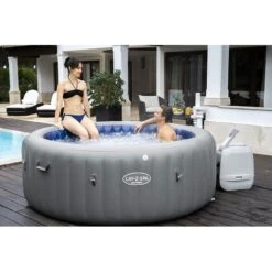Spa Bestway Lay-Z Santorini Hydrojet Pro 5-7 Places 27 Spa Bestway Lay-Z Santorini Hydrojet Pro 5-7 Places -Intex Piscines Soldes spa bestway lay z santorini hydrojet pro 5 7 places 12