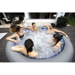 Spa Bestway Lay-Z Santorini Hydrojet Pro 5-7 Places 22 Spa Bestway Lay-Z Santorini Hydrojet Pro 5-7 Places -Intex Piscines Soldes spa bestway lay z santorini hydrojet pro 5 7 places 7