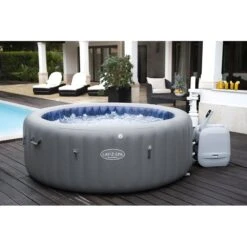 Spa Bestway Lay-Z Santorini Hydrojet Pro 5-7 Places 24 Spa Bestway Lay-Z Santorini Hydrojet Pro 5-7 Places -Intex Piscines Soldes spa bestway lay z santorini hydrojet pro 5 7 places 9