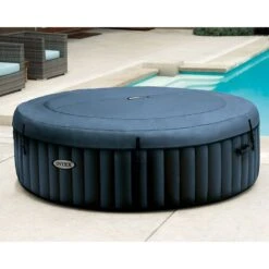 Spa Intex Pure Spa Blue Navy Bulles 4 Places Luxe -Intex Piscines Soldes spa intex pure spa blue navy bulles 4 places luxe 4
