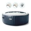 Spa Intex Pure Spa Blue Navy Bulles 6 Places Luxe -Intex Piscines Soldes spa intex pure spa blue navy bulles 6 places luxe