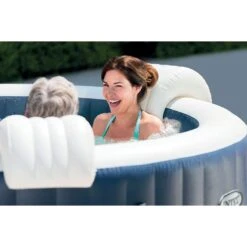 Spa Intex Pure Spa Blue Navy Bulles 6 Places Luxe -Intex Piscines Soldes spa intex pure spa blue navy bulles 6 places luxe 8