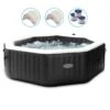 Spa Intex Pure Spa Carbone Bulles Et Jets 4 Places -Intex Piscines Soldes spa intex pure spa carbone bulles et jets 4 places