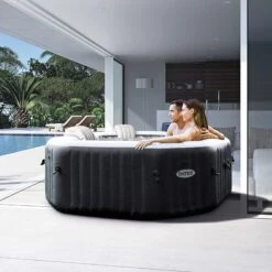 Spa Intex Pure Spa Carbone Bulles Et Jets 4 Places -Intex Piscines Soldes spa intex pure spa carbone bulles et jets 4 places 2
