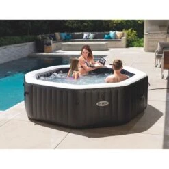 Spa Intex Pure Spa Carbone Bulles Et Jets 4 Places -Intex Piscines Soldes spa intex pure spa carbone bulles et jets 4 places 7