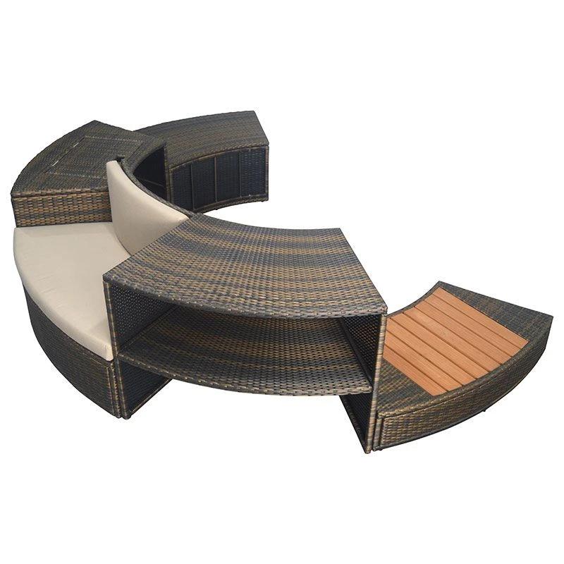 Spa Semi-rigide NetSpa Vita 4 Places Avec Mobilier 4 Spa Semi-rigide NetSpa Vita 4 Places Avec Mobilier – Image 2